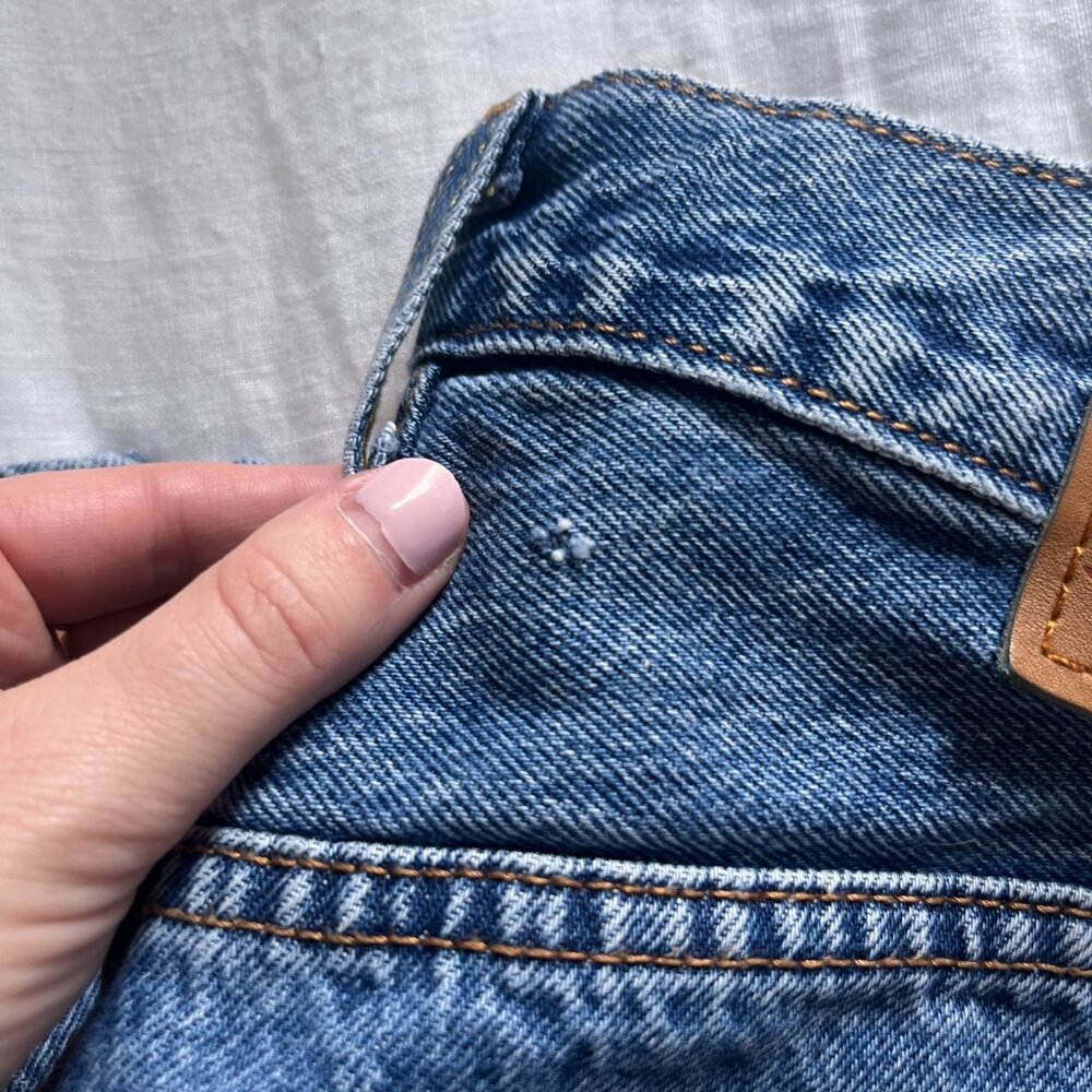 Levi's Blue Straight Leg Women's Jeans - Picture 5 of 5
